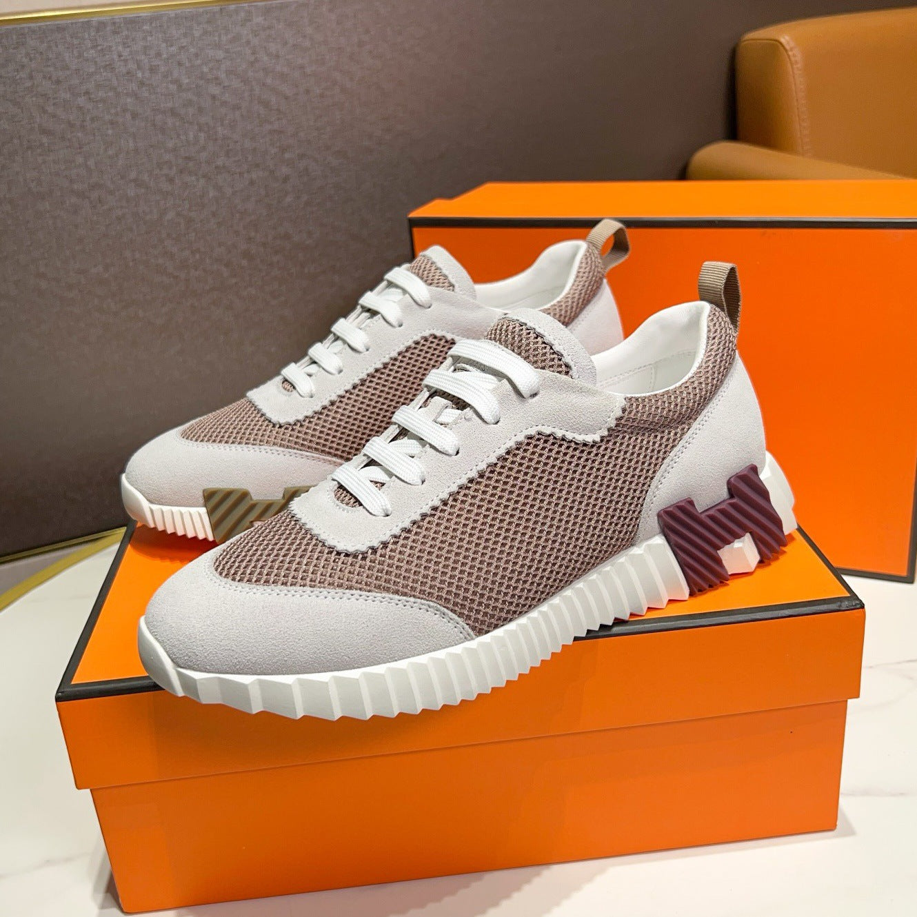 Herme´s Bouncing Shoes HIGH QUALITI