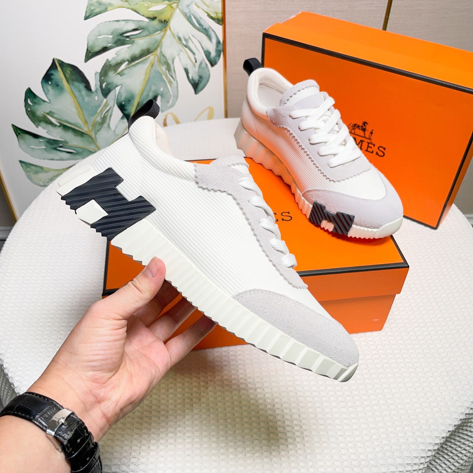 Herme´s Bouncing Shoes HIGH QUALITI