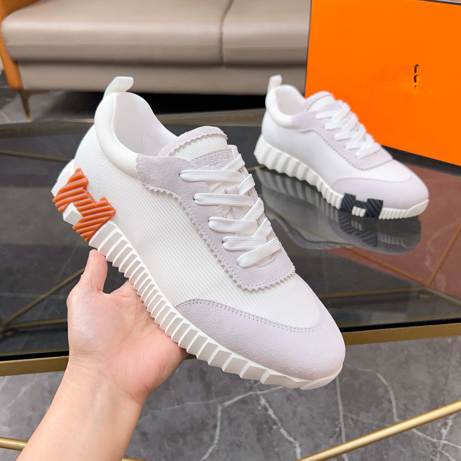 Herme´s Bouncing Shoes HIGH QUALITI