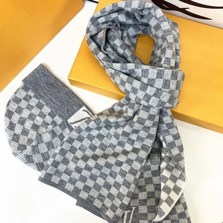 Luxus Mütze-Schal Set