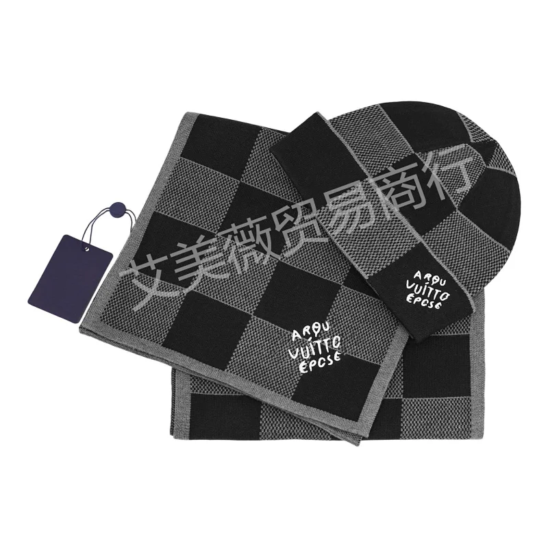 Luxus Mütze-Schal Set