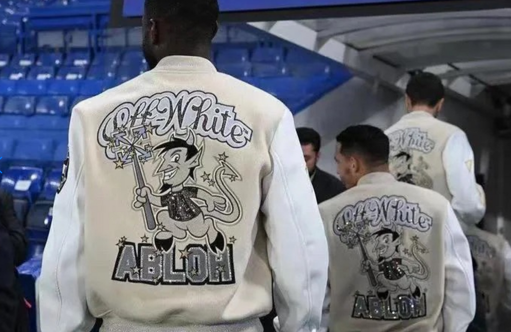 Off White Baseball Uniform