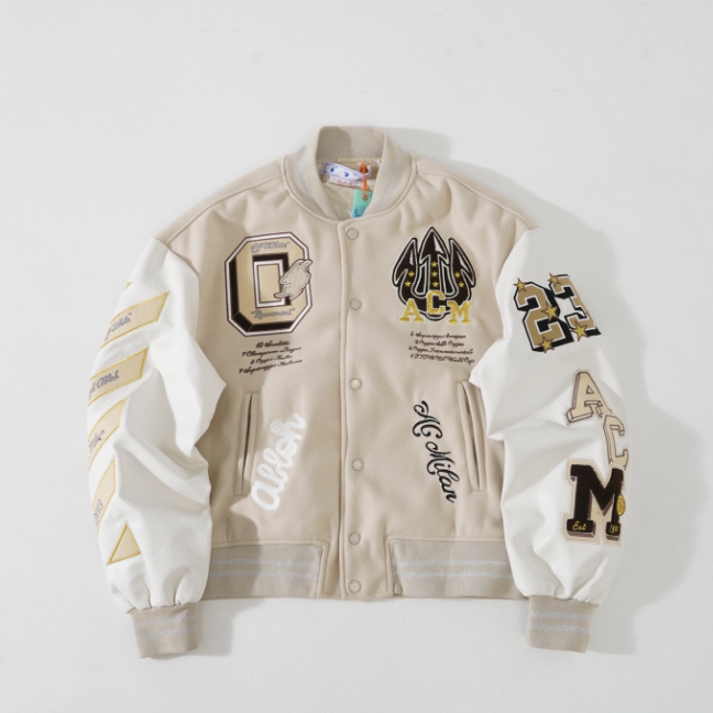 Off White Baseball Uniform